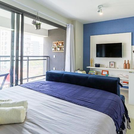 상파울루 Studio Vila Madalena Com Piscina Climatizada 아파트 외부 사진